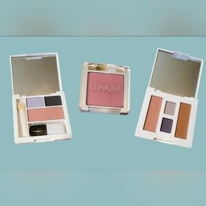 BRAND NEW CLINIQUE EYESHADOW PALETTE DUOS AND BLUSH SET DISCONTINUED (GWP)